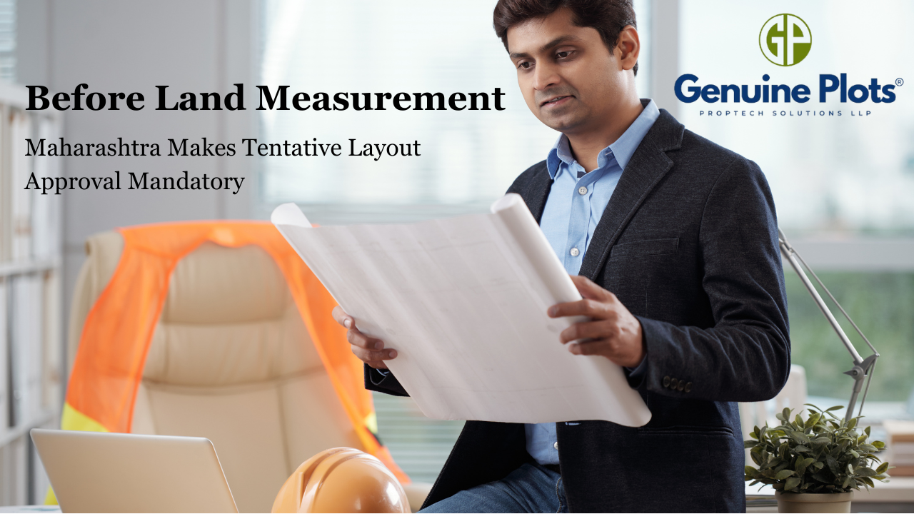 Maharashtra Makes Tentative Layout Approval Mandatory Before Land Measurement
